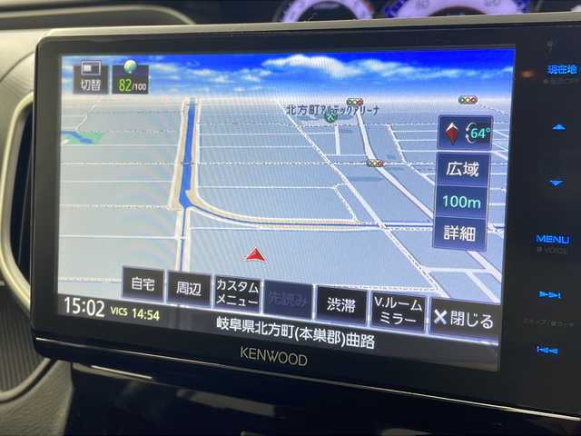 スズキ ソリオ バンディット HV MV Dカメラ ブレーキS 岐阜県 2015(平27)年 4.9万km ピュアホワイトP 社外ナビ/　(AM/FM/Bluetooth/フルセグTV/iPod/HDMI)/バックカメラ/デュアルブレーキサポートシステム/クルーズコントロール/コーナーセンサー/片側パワースライドドア/シートヒーター/ドライブレコーダー前後/ETC/純正アルミホイール/フロアマット/純正ドアバイザー/保証書、取説/スペアキー