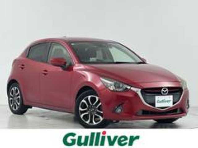 マツダ デミオ XD ミッドセンチュリー 大阪府 2015(平27)年 4万km ソウルレッドプレミアムメタリック スマートシティブレーキサポート/純正メモリナビ/・CD/・DVD/・Bluetooth/・USB/・フルセグTV/バックカメラ/クルーズコントロール/LEDオートライト/フォグランプ/シートヒーター/純正16インチアルミホイール/ヘッドアップディスプレイ/AT誤発進抑制制御/パドルシフト/スマートキー/ETC