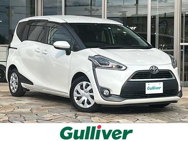 トヨタ シエンタ G クエロ 静岡県 2018(平30)年 5.6万km ホワイトパールクリスタルシャイン 社外ナビ(カロッツェリア)/・CD/DVD/・FM/AM/・フルセグTV/・Bluetooth/・SD/・ミュージックサーバー/主要装備/・バックカメラ/・両側パワースライドドア/・衝突被害軽減システム/・オートハイビーム/・レーンディパーチャーアラート/・先行車発進お知らせ/・ＥＴＣ/・アイドリングストップ/・横滑り防止装置/・ＬＥＤヘッドライト/・ハーフレザー