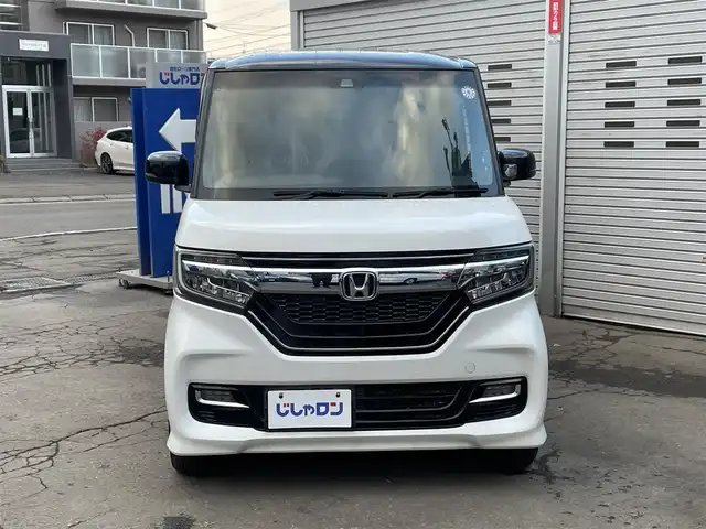 ホンダ Ｎ ＢＯＸ カスタム G L ホンダセンシング 道央・札幌 2018(平30)年 12.3万km プラチナホワイトパール (株)IDOMが運営する【じしゃロン札幌店】の自社ローン専用車両になりますこちらは現金またはオートローンご利用価格です。自社ローンご希望の方は別途その旨お申し付けください。/プッシュスタート/純正ナビ・TV/バックカメラ/パワースライドドア/ETC