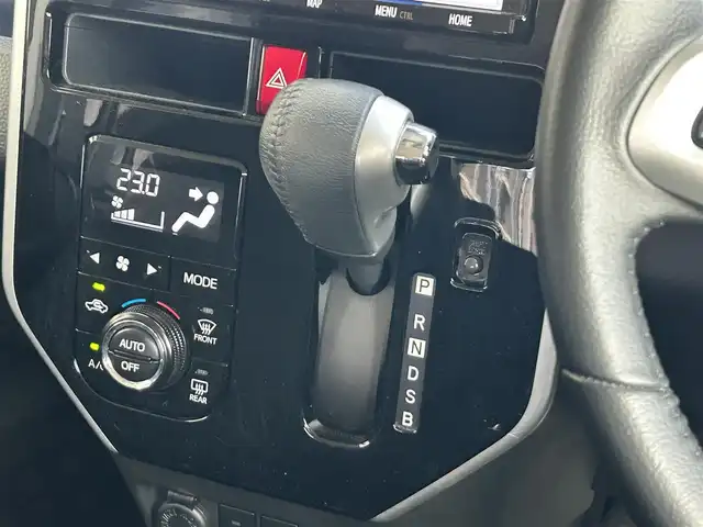 トヨタ ルーミー カスタムG 静岡県 2019(平31)年 5.3万km ブラックマイカメタリック スマートアシスト/純正９型ＳＤナビ/フルセグＴＶ/ＤＶＤ再生/バックカメラ/ＨＤＭＩ接続/ＥＴＣ/両側電動スライドドア/前席シートヒーター/クルーズコントロール/ＬＥＤヘッドライト/フォグランプ/ＴＥＩＮ車高調/ドアバイザー/ＲＨマキシライト１７ＡＷ