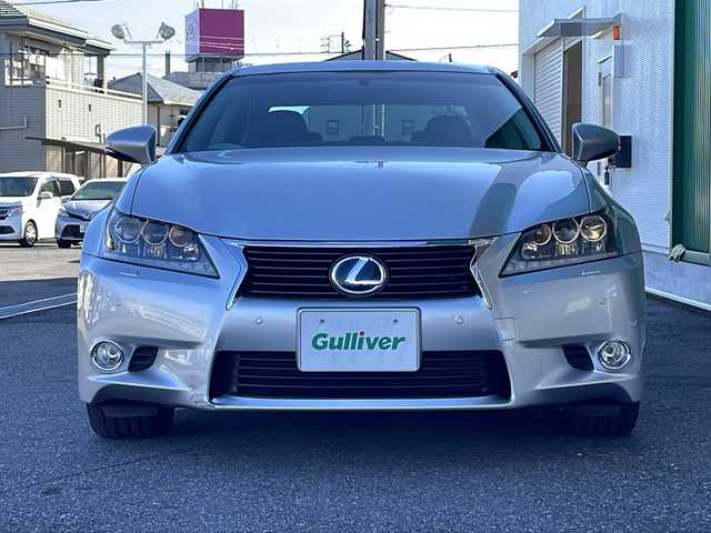 レクサス ＧＳ 450h Iパッケージ 岐阜県 2013(平25)年 8.3万km ソニックシルバー 禁煙車/純正ナビ/Bluetooth/クルーズコントロール/クリアランスソナー/前後コーナーセンサー/シートヒーター/エアシート/パワーシート/シートメモリー/パドルシフト/ビルトインETC/カーテンエアバッグ/盗難防止/ヘッドライトウォッシャー/純正フロアマット/純正アルミホイール/LEDヘッドライト/オートライト/オートハイビーム/スマートキー/カードキー/スペアキー/スペアタイヤ