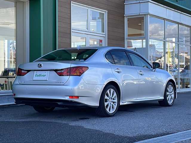 レクサス ＧＳ 450h Iパッケージ 岐阜県 2013(平25)年 8.3万km ソニックシルバー 禁煙車/純正ナビ/Bluetooth/クルーズコントロール/クリアランスソナー/前後コーナーセンサー/シートヒーター/エアシート/パワーシート/シートメモリー/パドルシフト/ビルトインETC/カーテンエアバッグ/盗難防止/ヘッドライトウォッシャー/純正フロアマット/純正アルミホイール/LEDヘッドライト/オートライト/オートハイビーム/スマートキー/カードキー/スペアキー/スペアタイヤ