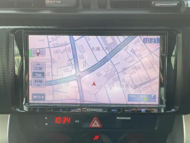 トヨタ ８６ GT リミテッド 愛媛県 2012(平24)年 9.7万km クリスタルブラックシリカ プッシュスタート/社外ナビ（AM/FM/USB/SD/ワンセグTV/DISC)/ETC/オートライト/AAC/シートヒーター/TRDエアロ/横滑り防止装置/純正アルミホイール