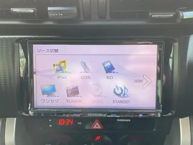 トヨタ ８６ GT リミテッド 愛媛県 2012(平24)年 9.7万km クリスタルブラックシリカ プッシュスタート/社外ナビ（AM/FM/USB/SD/ワンセグTV/DISC)/ETC/オートライト/AAC/シートヒーター/TRDエアロ/横滑り防止装置/純正アルミホイール