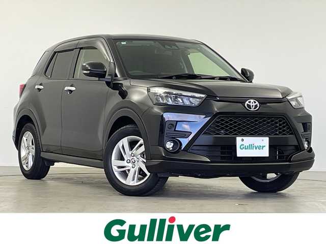 トヨタ ライズ G 岐阜県 2022(令4)年 3.4万km ブラックマイカメタリック 純正SDナビ【NSZT-W68T】/・フルセグ/BT/CD/DVD/バックカメラ/ETC/ドライブレコーダー/コーナーセンサー/スマートアシスト/・衝突軽減ブレーキ/・レーンキープ/・誤発進抑制機能/・先行車発進お知らせ/LEDヘッドライト/・フォグランプ/プッシュスタート/スマートキー/純正フロアマット/純正ドアバイザー