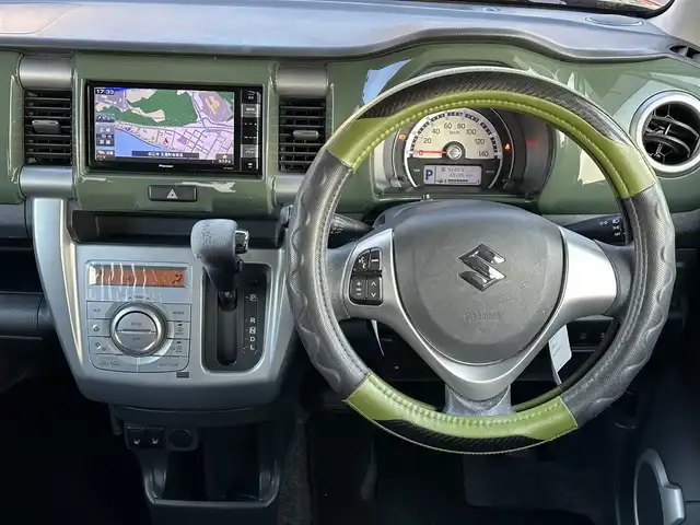 スズキ ハスラー G 島根県 2019(平31)年 4.6万km クールカーキPM ワンオーナー/純正メモリナビ (AVIC-RWS901)/(AM/FM/CD/DVD/SD/Bluetooth)/フルセグTV/衝突軽減ブレーキ/レーンキープアシスト/横滑り防止装置/ドライブレコーダー/D/N席シートヒーター /アイドリングストップ/純正スチール付きサマータイヤ車載(交換推奨)/純正フロアマット/純正ドアバイザー/スマートキー/スペアキー×1/電動格納ミラー/取扱説明書/保証書