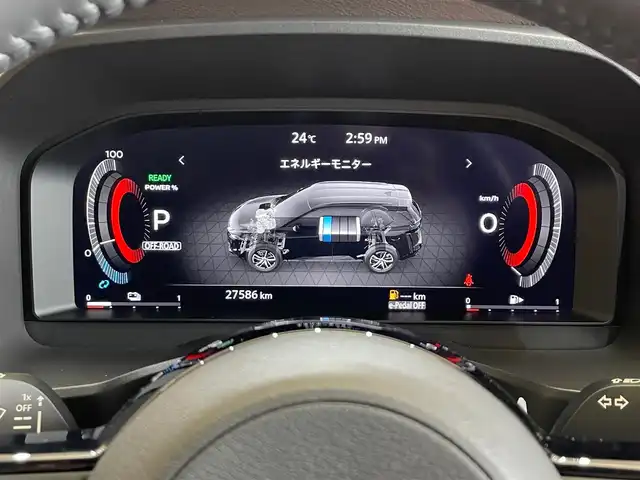 日産 エクストレイル G e－4ORCE 岩手県 2022(令4)年 2.8万km オレンジⅡ サンライズオレンジ・スーパーブラック２トーン/４WD/プロパイロット/アラウンドビューモニター/プロパイロットパーキング/ヘッドアップディスプレイ/インテリジェントルームミラー/エマージェンシーブレーキ/ワイヤレス充電/コーナーセンサー/踏み間違い衝突防止アシスト/ヒルディセントコントロール/ドライブモードセレクト/テーラーフィット素材シート/パワーシート/シートヒーター/ステアリングヒーター/12.3型ナビ/（USB/Bluetooth/フルセグ/AppleCarPlay/AndroidAuto）/ETC2.0/AC100V1500Wコンセント/LEDヘッドライト/純正１９インチアルミホイール