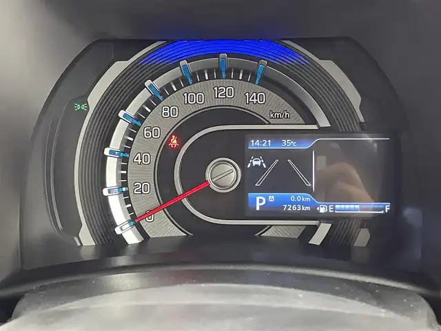 スズキ ハスラー Jスタイル Ⅱ ターボ 福井県 2023(令5)年 0.8万km オフブルーメタリック/ガンメタリック2トーンルーフ スズキコネクト対応純正９型メモリナビ　/（FM/AM/BT/CD/DVD/Ipod/AppleCarPlay/AndroidAuto)/全方位カメラ　/デュアルカメラブレーキサポート/４ＷＤ /スペアキー /シートヒーター /前後ドライブレコーダー/純正アルミホイール /ルーフレール /前後コーナーセンサー /LEDヘッドライト /社外マット