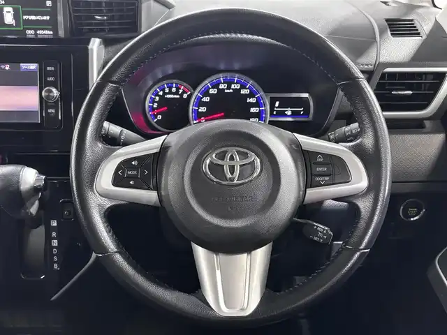 トヨタ タンク カスタムG S 大阪府 2017(平29)年 5万km ブラックマイカメタリック/インペリアルゴールドクリスタルメタリック 2トーン 純正ナビTV バックカメラ クルーズコントロール 衝突軽減ブレーキ レーンアシスト 両側パワースライドドア スマートキー プッシュスタート オートライト アイドリングストップ ETC