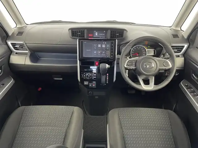 ダイハツ トール カスタムG 埼玉県 2023(令5)年 1.7万km プラムブラウンクリスタルマイカ スマートアシスト　純正９インチディスプレイオーディオ　パノラマモニター　ＥＴＣ　ドライブレコーダ　レーダークルーズコントロール　　純正アルミホイール　オートライト　ＬＥＤヘッドライト　地デジフルセグ