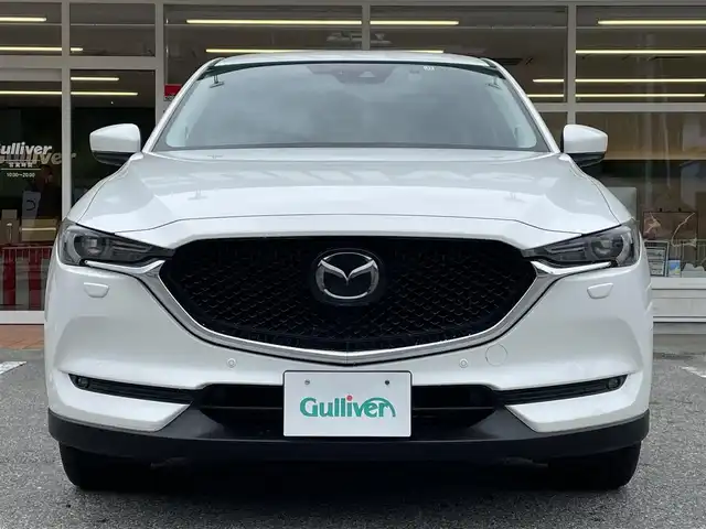 マツダ ＣＸ－５ XD Lパッケージ 岐阜県 2017(平29)年 5.5万km スノーフレイクホワイトパールマイカ 純正ナビ　/(フルセグ/CD/DVD/SD/AUX/USB/Bluetooth)　/Bカメラ　/BOSEサウンド　/レーダークルーズコントロール　/HUD　/レーンキープアシスト　/TCS　/パワーバックドア　/LEDオートライト/フォグランプ/電動格納ウィンカーミラー　/ETC　/BSM　/前方ドライブレコーダー/ステアリングヒーター　/全席シートヒーター/レザーシート/スマートキー/アイドリングストップ/記録簿/取扱説明書/保証書