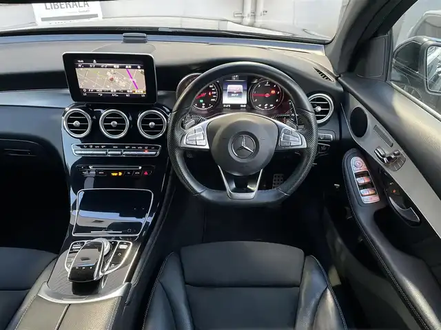 メルセデス・ベンツ ＧＬＣ２２０ d 4マチック クーペ スポーツ 道央・札幌 2018(平30)年 8.5万km オブシディアンブラック 純正HDDナビ・DVD再生可・CD・地デジ・BT/360°カメラ/ACC/HUD/パドルシフト/全席シートヒーター/前席メモリー付パワーシート/パワーバックドア/リアプライバシーガラス/ハーフレザーシート/保証書・取説/スぺアキー