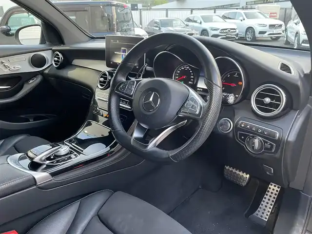 メルセデス・ベンツ ＧＬＣ２２０ d 4マチック クーペ スポーツ 道央・札幌 2018(平30)年 8.5万km オブシディアンブラック 純正HDDナビ・DVD再生可・CD・地デジ・BT/360°カメラ/ACC/HUD/パドルシフト/全席シートヒーター/前席メモリー付パワーシート/パワーバックドア/リアプライバシーガラス/ハーフレザーシート/保証書・取説/スぺアキー