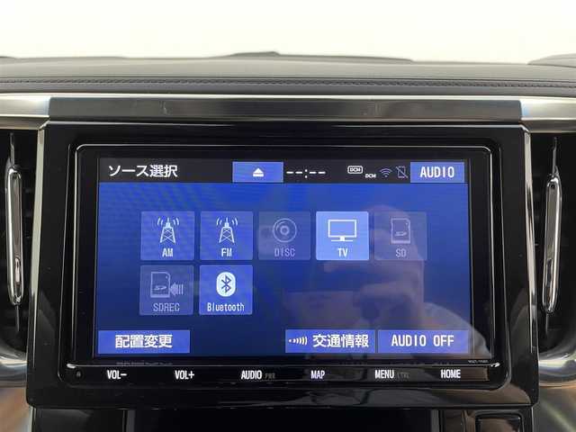 トヨタ アルファード S Aパッケージ 福岡県 2019(令1)年 5.4万km ホワイトパールクリスタルシャイン サンルーフ　/純正９型ナビ　/バックカメラ　/ビルトインＥＴＣ２．０　/前後ドラレコ　/レーダークルコン　/コーナーセンサー　/衝突被害軽減　/レーンキープ　/ＰＫＳＢ　/ＭＴモード付き　/両側電動スライドドア　/Ｗエアコン　/純正１８インチＡＷ