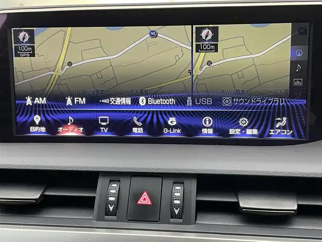 レクサス ＥＳ 300h Fスポーツ 熊本県 2019(平31)年 4.2万km グラファイトブラックガラスフレーク サンルーフ/革シート/衝突軽減ブレーキ/プッシュスタート/純正ナビ/（CD・DVD・フルセグTV・BTオーディオ・SD）/バックカメラ/ビルトインETC/前後ドライブレコーダー/純正19インチAW/レーダークルーズ/パドルシフト/前席パワーシート・右前席シートメモリー/前席シートヒーター・エアーシート/LEDヘッドライト/オートライト/フォグライト/電動リアサンシェード/前後コーナーセンサー/横滑り防止装置/ウィンカーミラー/純正フロアマット/新車保証書/取扱説明書/スマートスペアキー×1本/カード型キー×1本