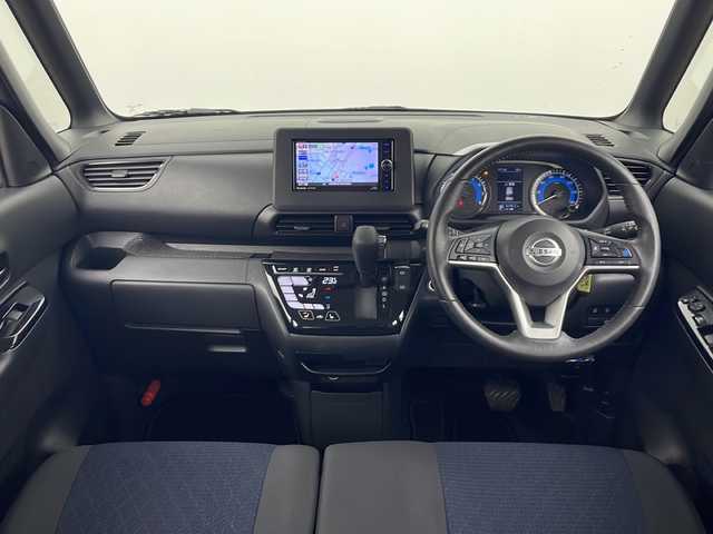 日産 ルークス ハイウェイスター Gターボ 秋田県 2022(令4)年 4万km ホワイトパール ４WD/社外SDナビ(Bluetooth/CD/DVD/フルセグ)/全方位カメラ/ETC/前後コーナーセンサー/クルーズコントロール/両側パワースライドドア/社外AW/前後シートヒーター/衝突被害軽減システム/横滑り防止装置/オートライト/サンシェード/LEDヘッドライト/フォグランプ/スマートキー