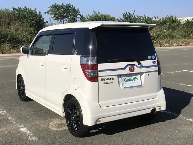 ホンダ ゼスト スパーク W 福岡県 2011(平23)年 10.7万km プレミアムホワイトパール 純正ナビ【VXM-118VS】/　ワンセグTV/CD/DVD/バックカメラ/ウィンカーミラー/ドアバイザー/純正フロアマット/社外15インチアルミホイール/柿本マフラー/保証書/取扱説明書