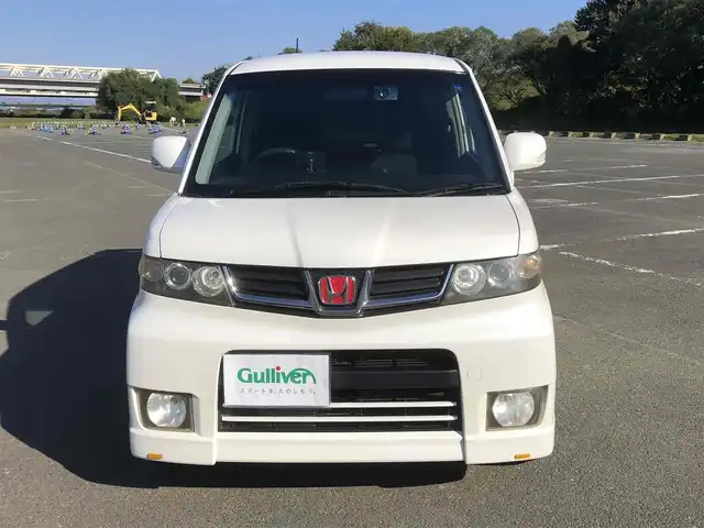 ホンダ ゼスト スパーク W 福岡県 2011(平23)年 10.7万km プレミアムホワイトパール 純正ナビ【VXM-118VS】/　ワンセグTV/CD/DVD/バックカメラ/ウィンカーミラー/ドアバイザー/純正フロアマット/社外15インチアルミホイール/柿本マフラー/保証書/取扱説明書