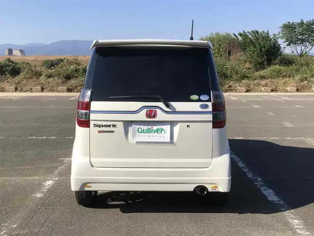 ホンダ ゼスト スパーク W 福岡県 2011(平23)年 10.7万km プレミアムホワイトパール 純正ナビ【VXM-118VS】/　ワンセグTV/CD/DVD/バックカメラ/ウィンカーミラー/ドアバイザー/純正フロアマット/社外15インチアルミホイール/柿本マフラー/保証書/取扱説明書