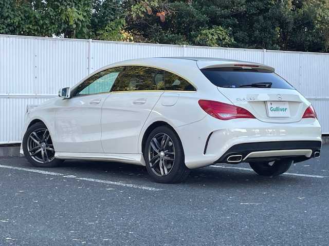 メルセデス・ベンツ ＣＬＡ１８０ Sブレイク　スポーツ 茨城県 2016(平28)年 4.8万km カルサイトホワイト 純正ナビ【CD/FM/フルセグ/BT】/クルーズコントロール/バックカメラ/パワーシートD席/メモリシートD席/シートヒーター（D席+N席）/ETC/ドライブレコーダー/パドルシフト/ブラインドスポットアシスト/HIDライト/コーナーセンサー/純正フロアマット/保証書/取扱説明書/スペアキー×1