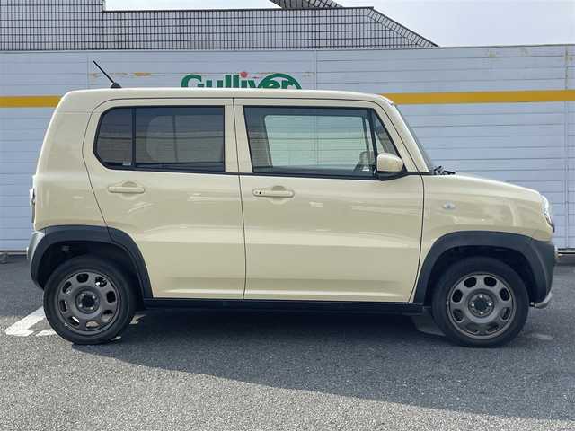 スズキ ハスラー G 埼玉県 2017(平29)年 5.1万km シフォンアイボリーM ・社外ディスプレイオーディオ/・シートヒーター/・衝突軽減ブレーキ/・アイドリングストップ/・ETC/・シートヒーター