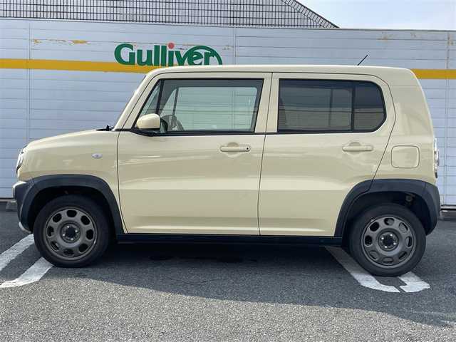 スズキ ハスラー G 埼玉県 2017(平29)年 5.1万km シフォンアイボリーM ・社外ディスプレイオーディオ/・シートヒーター/・衝突軽減ブレーキ/・アイドリングストップ/・ETC/・シートヒーター