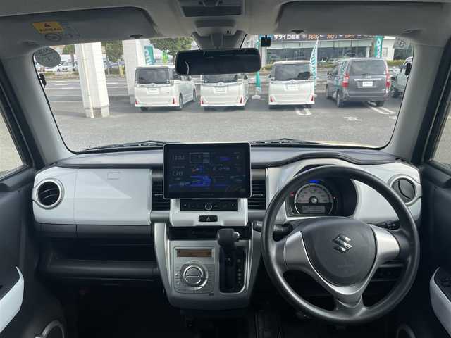 スズキ ハスラー G 埼玉県 2017(平29)年 5.1万km シフォンアイボリーM ・社外ディスプレイオーディオ/・シートヒーター/・衝突軽減ブレーキ/・アイドリングストップ/・ETC/・シートヒーター