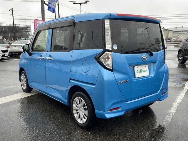 トヨタ タンク X 新潟県 2018(平30)年 5.4万km ファインブルーマイカメタリック ワンオーナー/メモリナビ・フルセグTV/Bluetooth/CD/DVD/片側パワースライドドア/純正フロアマット/ハロゲンライト/プッシュスタート