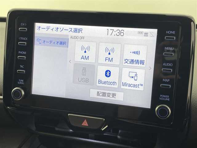 トヨタ ヤリスクロス ハイブリッド Z アドベンチャー 熊本県 2023(令5)年 0.7万km ブラックマイカ 純正8インチディスプレイオーディオ（ＡｐｐｌＣａｒＰｌａｙ・ＡｎｄｒｏｉｄＡｕｔｏ・ＢＴ）/全周囲カメラ　/ＥＴＣ　/トヨタセーフティーセンス/・アダブティブクルーズコントロール/・プリクラッシュセーフティ/・レーンディパーチャーアラート/・ロードサインアシスト/・駐車時支援パーキングサポートシステム/・オートハイビーム/横滑り防止/前後クリアランスソナー　/前席シートヒーター/運転席パワーシート/ステアリングヒーター/AC１００V充電/ハーフレザーシート/純正フロアマット/純正１８インチAW/オートライト/LEDヘッドライト/フォグライト/スマートキー/プッシュスタート