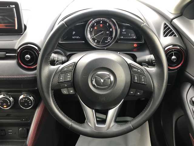 マツダ ＣＸ－３ XD ツーリング 愛媛県 2016(平28)年 6.3万km セラミックM メーカーOP SDナビ(CD/DVD/BT/フルセグ)/スマートシティーブレーキサポート/ブラインドスポットモニタリングシステム/車線逸脱警報/ETC/バックカメラ/ヘッドアップディスプレイ/クルーズコントロール/前方ドライブレコーダー/オートライト/LEDヘッドライト/パドルシフト/純正ゴムマット/スペアキー×1ワンオーナー
