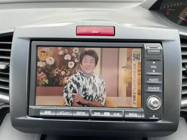 ホンダ フリード FLEXエアロ 三重県 2009(平21)年 11万km プレミアムホワイトパール 登録時109677km/ワンオーナー/禁煙車/純正ナビ/（AM/FM/TV）/ワンセグTV/バックカメラ/ETC/ステアリングスイッチ/オートライト/片側パワスラ/純正フロアマット/純正アルミ