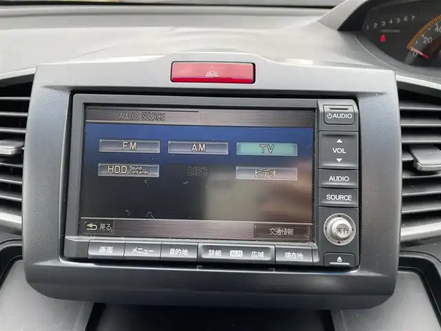 ホンダ フリード FLEXエアロ 三重県 2009(平21)年 11万km プレミアムホワイトパール 登録時109677km/ワンオーナー/禁煙車/純正ナビ/（AM/FM/TV）/ワンセグTV/バックカメラ/ETC/ステアリングスイッチ/オートライト/片側パワスラ/純正フロアマット/純正アルミ
