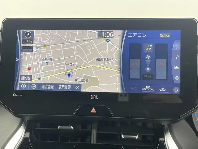 トヨタ ハリアー ハイブリッド Z 埼玉県 2021(令3)年 4.8万km プレシャスブラックパール ＪＢＬサウンド　/純正ナビ/　(フルセグ/AM/FM/Bluetooth)　/デジタルインナーミラー　/パワーバックドア　/全方位カメラ/ＥＴＣ２．０　/トヨタセーフティセンス/クリアランスソナー　/パーキングサポートブレーキ　/プリクラッシュセーフティ　/リヤクロストラフィックアラート/ロードサインアシスト/レーダークルーズコントロール/ビルトインETC2.0/純正フロアマット/純正AW１９インチ