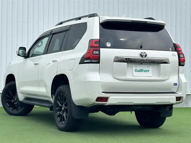 トヨタ ランドクルーザー プラド TX Lパッケージ ブラックED 香川県 2021(令3)年 4.9万km ホワイトパールクリスタルシャイン 登録時走行距離：49037km/禁煙車　/純正オーディオナビ　/フルセグＴＶ　/全方位　/クルーズコントロール　/パワーシート　/サンルーフ　/ＥＴＣ２．０　/ルーフレール　/前後コーナーセンサー　/クリアランスソナー　/プッシュスタート　/スマートキー