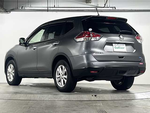 日産 エクストレイル 20X エマージェンシーブレーキ 広島県 2014(平26)年 4.7万km ダークメタルグレー 禁煙車/ワンオーナー/4WD/エマージェンシーブレーキ/車線逸脱警報/コーナーセンサー/純正ナビ（MM114D-W）/・フルセグ/CD/SD/AUX/バックカメラ/革巻きステアリング/オートライト/カプロンシート/前席シートヒーター/LEDヘッドライト/フォグランプ/スマートキー/プッシュスタート/スペアキー/ETC/純正ドアバイザー/アルミ付きスタッドレスタイヤ車載/純正17インチアルミホール/Wエアバック