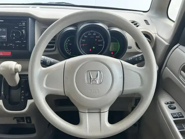 ホンダ Ｎ ＢＯＸ G 青森県 2015(平27)年 4.4万km プレミアムディープロッソパール 4WD/純正カーオーディオ/【CD/USB/AUX】/両側スライドドア/シートヒーター/ワンタッチウィンカー/ベンチシート/親水ヒーテッドドアミラー/撥水フロントガラス/取扱説明書/保証書