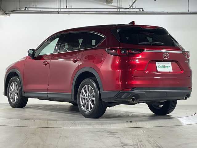 マツダ ＣＸ－８ XD スマートエディション 広島県 2023(令5)年 3.4万km ソウルレッドクリスタルM 禁煙/メーカーオプション/・ハンズフリー機能付パワーリフトゲート/・１０．２５インチセンターディスプレイ/・地上デジタルＴＶチューナー（フルセグ）/・充電用ＵＳＢ端子/・ワイヤレス充電（Ｑｉ）/・クルージング＆トラフィック・サポート/・ワイヤレス接続機能/・外部接続ハブ/SBS/SCBS/レーンキープアシスト/交通標識認識/ドライバーアテンションアラート/BSM/HUD/コーナーセンサー/マツダコネクト/・フルセグ/Bluetooth/USB/スマホ連携/360°ビューモニター/革巻きステアリング/ステアリングヒーター/ステアリングスイッチ/オートライト/LEDヘッドライト/スマートキー/プッシュスタート/シートヒーター/パワーシート/シートメモリー/前後ドライブレコーダー/ETC（グローブBOX内)/電動パーキングブレーキ/オートホールド/純正17インチアルミホイール/W+サイド+カーテンエアバック