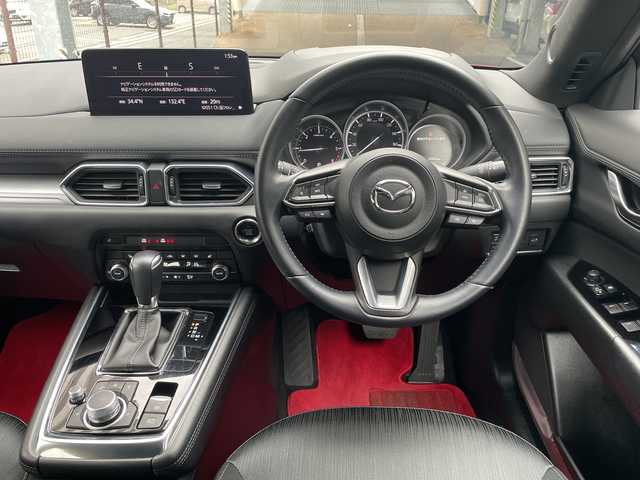 マツダ ＣＸ－８ XD スマートエディション 広島県 2023(令5)年 3.4万km ソウルレッドクリスタルM 禁煙/メーカーオプション/・ハンズフリー機能付パワーリフトゲート/・１０．２５インチセンターディスプレイ/・地上デジタルＴＶチューナー（フルセグ）/・充電用ＵＳＢ端子/・ワイヤレス充電（Ｑｉ）/・クルージング＆トラフィック・サポート/・ワイヤレス接続機能/・外部接続ハブ/SBS/SCBS/レーンキープアシスト/交通標識認識/ドライバーアテンションアラート/BSM/HUD/コーナーセンサー/マツダコネクト/・フルセグ/Bluetooth/USB/スマホ連携/360°ビューモニター/革巻きステアリング/ステアリングヒーター/ステアリングスイッチ/オートライト/LEDヘッドライト/スマートキー/プッシュスタート/シートヒーター/パワーシート/シートメモリー/前後ドライブレコーダー/ETC（グローブBOX内)/電動パーキングブレーキ/オートホールド/純正17インチアルミホイール/W+サイド+カーテンエアバック