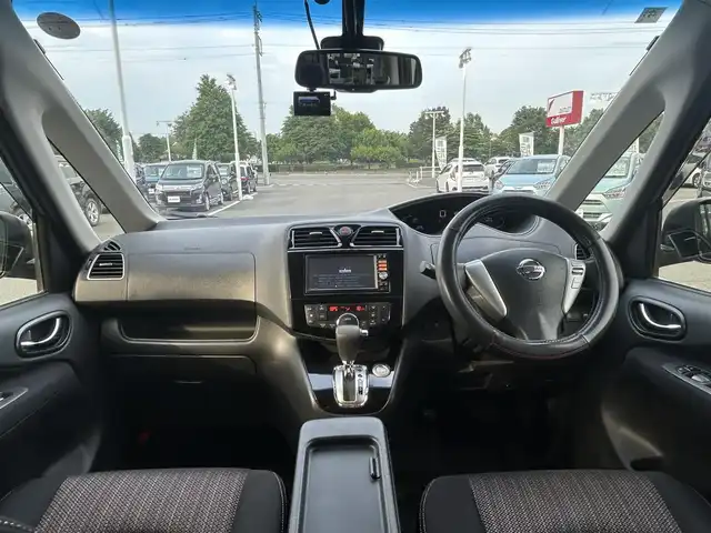 日産 セレナ ハイウェイスター Sハイブリッド 栃木県 2014(平26)年 6.5万km 茶 衝突被害軽減ブレーキ/純正SDナビ/フルセグTV/DVD/Bluetooth//アラウンドビューモニター/ビルトインETC/前ドライブレコーダー/片側パワースライドドア/クルーズコントロール/コーナーセンサー/スマートキー×1/プッシュスタート/純正16インチAW/アイドリングストップ/横滑り防止装置/取説
