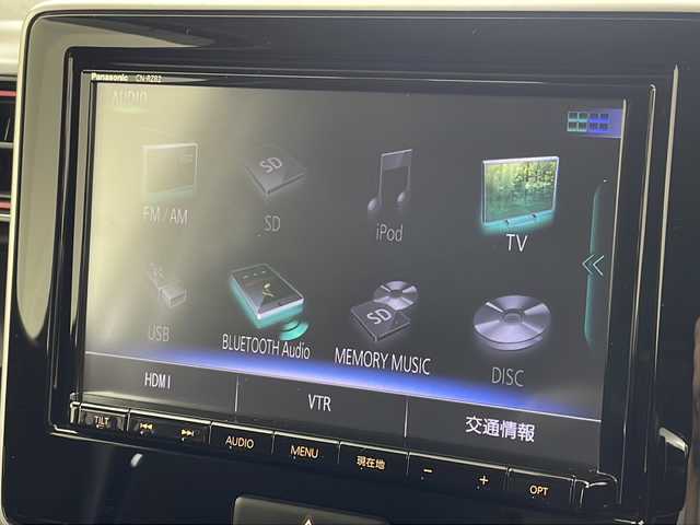 スズキ ワゴンＲ スティングレー HYBRID T 岐阜県 2017(平29)年 7万km スチールシルバーM ターボ車/８インチメモリーナビ　CN-RZ82/CD/DVD/Bluetooth/フルセグTV/衝突軽減ブレーキ/レーンキープアシスト/ヘッドアップディスプレイ/クルーズコントロール/シートヒーター/ステアリングスイッチ/オートエアコン/サイドエアバッグ/パドルシフト/オートLEDライト/フォグライト/スマートキー/プッシュスタート/ETC/社外１６インチアルミホイール/スタッドレス・ホイールセット車載