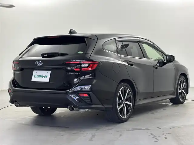 スバル レヴォーグ 1．8GT－H EX 福井県 2021(令3)年 1.7万km クリスタルブラックシリカ ４WD/アイサイトX/・衝突軽減ブレーキ/・車線逸脱警報機能/・レーンキープアシスト/・クルーズコントロール（追従有）/メーカー純正ナビ/【AM/FM/Bluetooth/フルセグTV】/【アップルカープレイ/アンドロイドオート】/バックカメラ/サイドカメラ/ビルトインETC/電動リアゲート/パワーシート（運転席/助手席）/シートヒーター（運転席/助手席）/オートライト/LEDヘッドライド/プッシュスタート/スマートキー/スペアキー