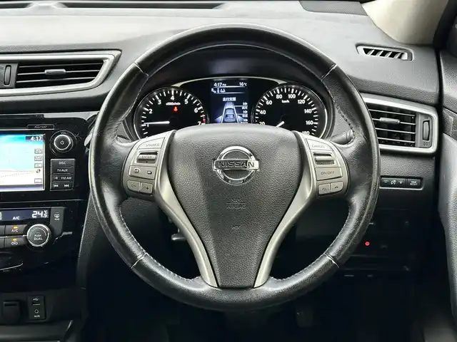 日産 エクストレイル 20Xt エマージェンシーブレーキ 島根県 2016(平28)年 11.4万km ダイヤモンドブラック 登録時走行距離 113448Km/純正メーカーナビ/取扱説明書/保証書/全方位カメラ/17インチ純正アルミホイール/パワーバックドア/クルーズコントロール/シートヒーター/ドライブレコーダー/ウインカーミラー/プッシュスタート/ETC