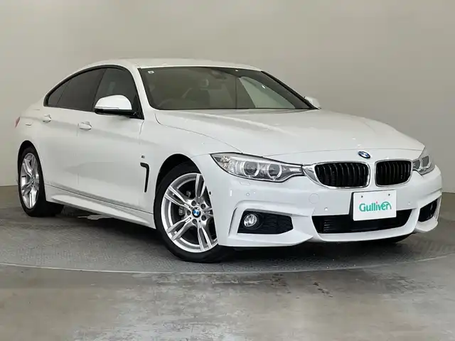 ＢＭＷ ４２０ｉ グランクーペ Mスポーツ 栃木県 2015(平27)年 2.2万km アルピンホワイトⅢ ・前方ドラレコ/・パーキングサポートパッケージ/・レーンチェンジウォーニング/・パークディスタンスコントロール/・パーキングアシスト/・LEDフォグライト/・純正ナビ（AM/FM/CD/DVD/BT)/・ドライブレコーダー/・ETC/・MTモード/・パワーシート/・パワーバックドア/・ステアリングスイッチ/・アダプティブクルーズコントロール/・横滑り防止装置/・衝突防止システム/・レーンアシスト/・コーナーセンサー/・保証書/・取扱説明書/・スペアキー×1