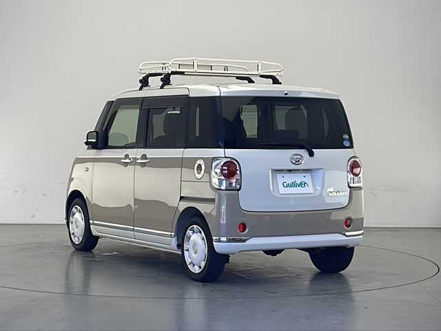 ダイハツ ムーヴ キャンバス G メイクアップ リミテッド　SAⅢ 長野県 2020(令2)年 5.8万km ナチュラルベージュマイカM 4WD/純正メモリナビ&フルセグTV&CD&DVD&USB&BT/車線逸脱警報/衝突軽減ブレーキ/アイドリングストップ/オートマチックハイビーム/純正前方ドライブレコーダー/両側パワースライドドア/ステアリングスイッチ/全方位カメラ/ETC/LEDヘッドライト/オートライト/フロントフォグランプ/電動格納ミラー/純正ホイールキャップ装着/純正フロアマット/純正ドアバイザー/純正ルーフキャリア/プッシュスタート/スマートキー