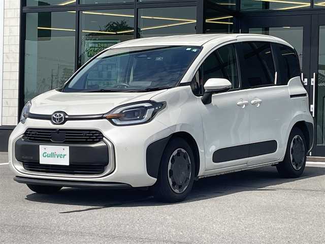 トヨタ シエンタ Z 愛媛県 2023(令5)年 2.1万km パール トヨタセーフティ/プリクラッシュセーフティ/レーダークルーズコントロール/ブラインドスポットモニター/クリアランスソナー /純正10.5インチナビ/　Bluetooth/ミラーリング/フルセグTV/パノラミックビューモニター/前後ドライブレコーダー/ビルトインETC/両側パワースライドドア/前席シートヒーター/ステアリングヒーター/革巻きステアリングスイッチ/オートライト/LEDヘッドライト/プッシュスタート