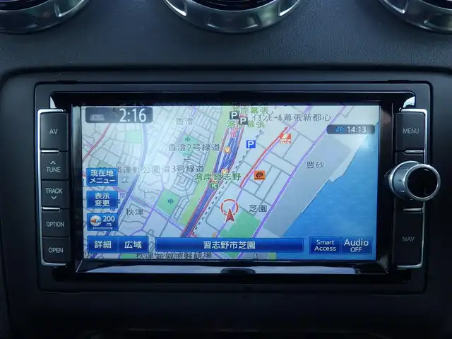 アウディ ＴＴクーペ 1．8 TFSI Sライン コンペティション 千葉県 2014(平26)年 5.2万km グレイシアホワイトメタリック 純正SDナビ/地デジTV/【DVD/CD再生機能　Bluetooth接続】/革巻きステアリング/パドルシフト/ハーフレザーシート/ドライブレコーダー/ETC/HIDヘッドライト/フォグライト/ウインカーミラー/純正19インチアルミホイル/キーレス
