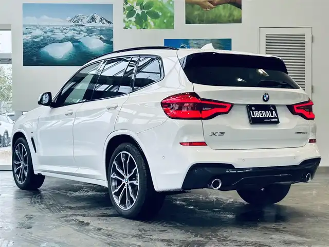 ＢＭＷ Ｘ３ xDrive20d Mスポーツ 大阪府 2019(平31)年 3.1万km アルピンホワイトⅢ インテリジェントセーフティ/HUD/ACC/茶革/パワーシート/シートヒーター/Dシートメモリ/純正ナビ/TV/360度カメラ/純正20インチAW/LEDヘッドライト/電動リアゲート/ワイヤレス充電/ブラインドスポット