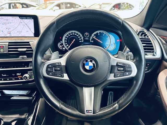 ＢＭＷ Ｘ３ xDrive20d Mスポーツ 大阪府 2019(平31)年 3.1万km アルピンホワイトⅢ インテリジェントセーフティ/HUD/ACC/茶革/パワーシート/シートヒーター/Dシートメモリ/純正ナビ/TV/360度カメラ/純正20インチAW/LEDヘッドライト/電動リアゲート/ワイヤレス充電/ブラインドスポット