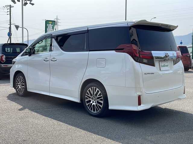 トヨタ アルファード S Cパッケージ 兵庫県 2016(平28)年 5.7万km パール 純正メーカーナビ/・BT/・AUX/・CD/DVD/・フルセグTV/レーダークルーズ/プリクラッシュセーフティ/パノラミックビューモニター/サンルーフ/JBL/パワーバックドア/ハーフレザーシート